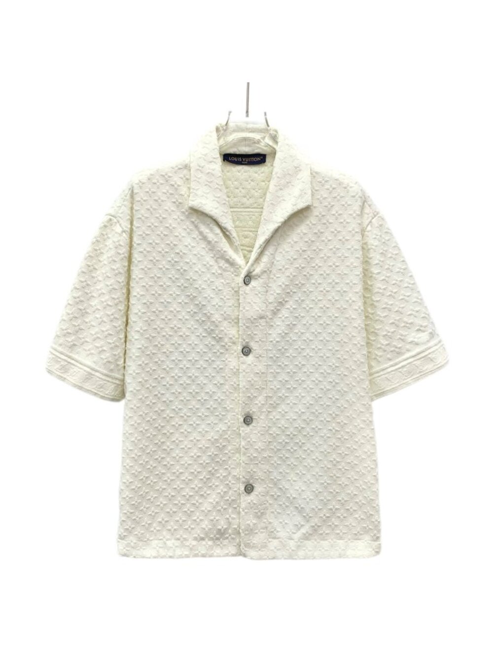 Louis Vuitton 25 Collection Beige Cotton Short-Sleeve Shit